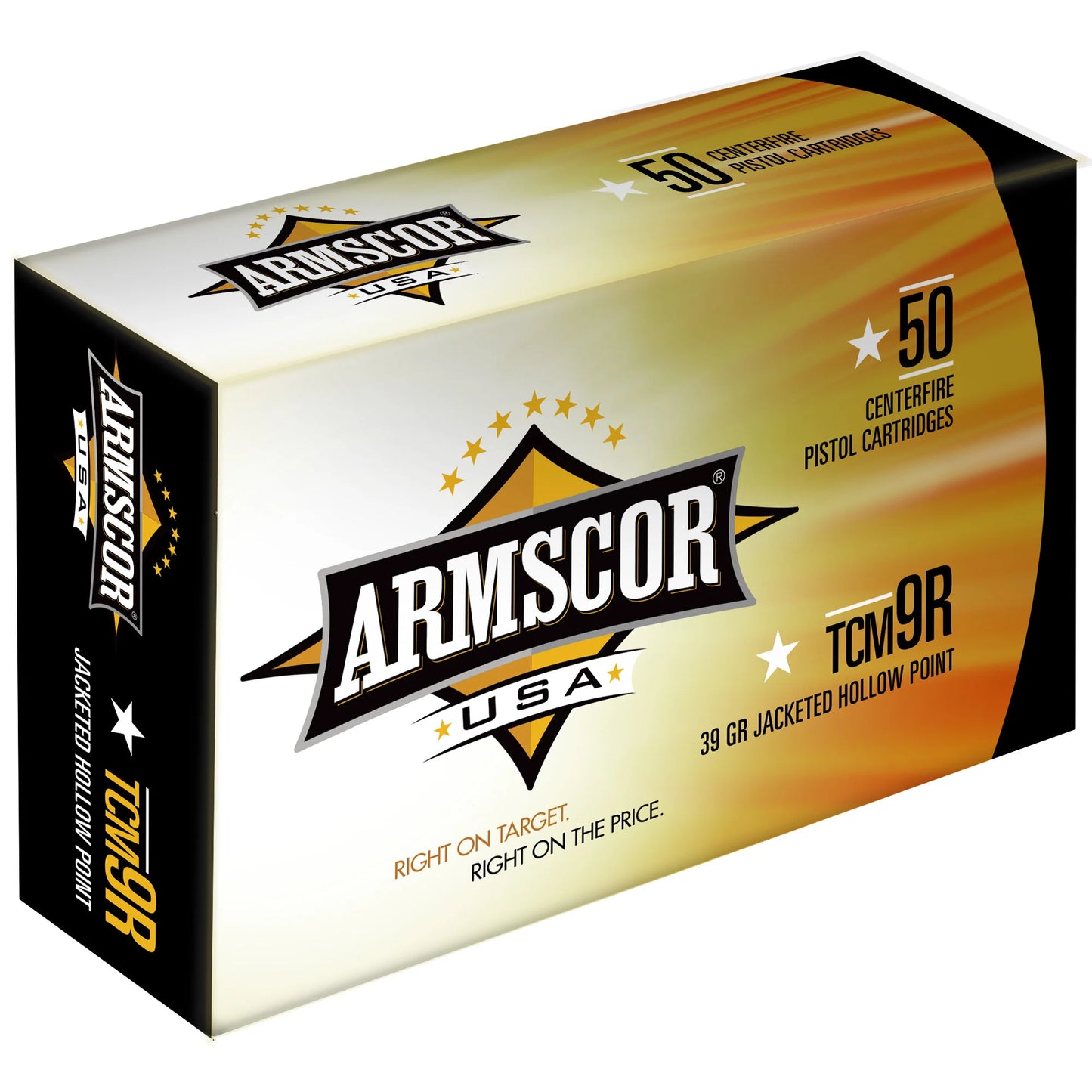 Armscor .22 TCM 9R 39 Grain | JHP | (50 Round Box)