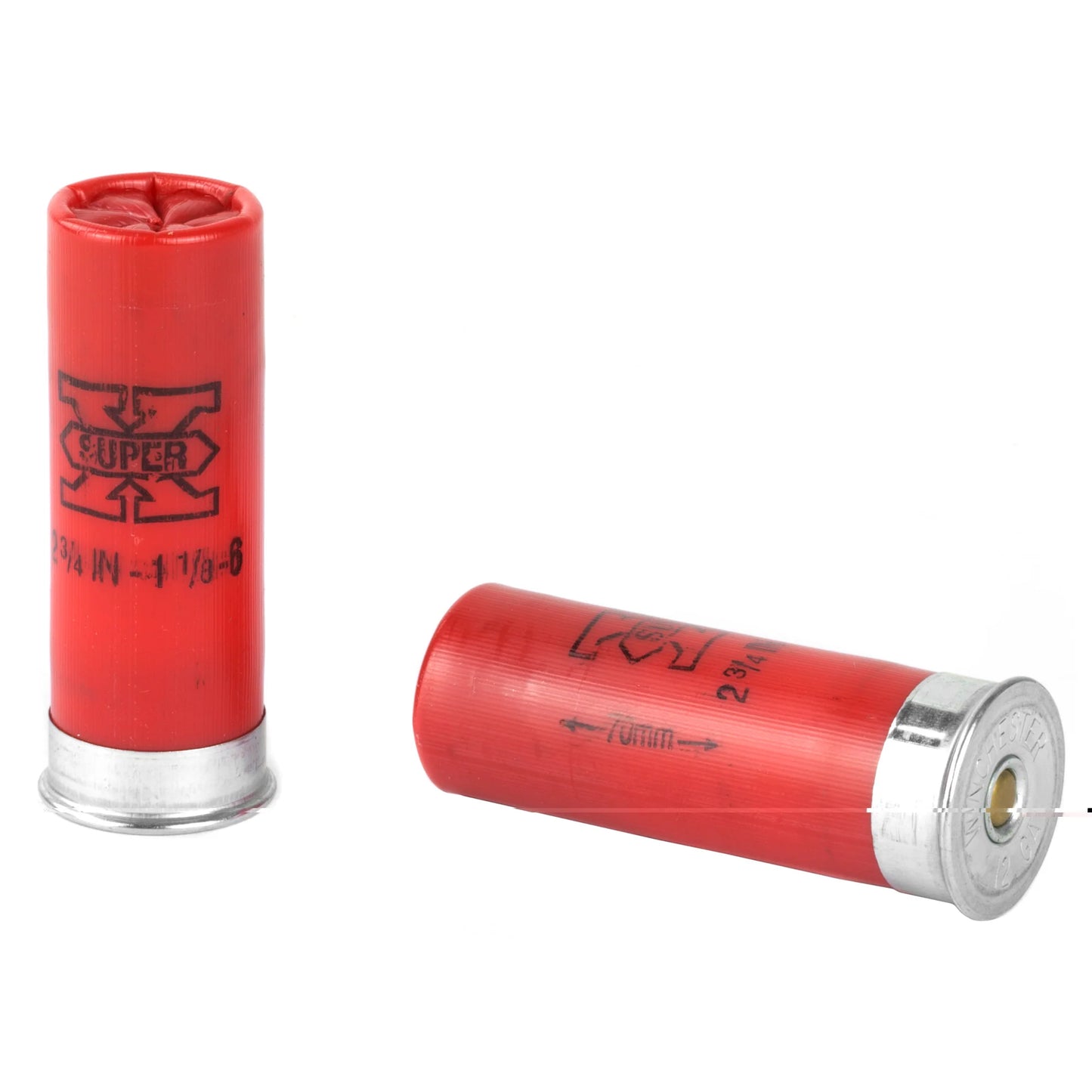 Winchester Ammunition, Super-X, 12 Gauge, 2.75", Heavy Game Load, #6, 1.125 oz., Shotshell (25 Round Box)