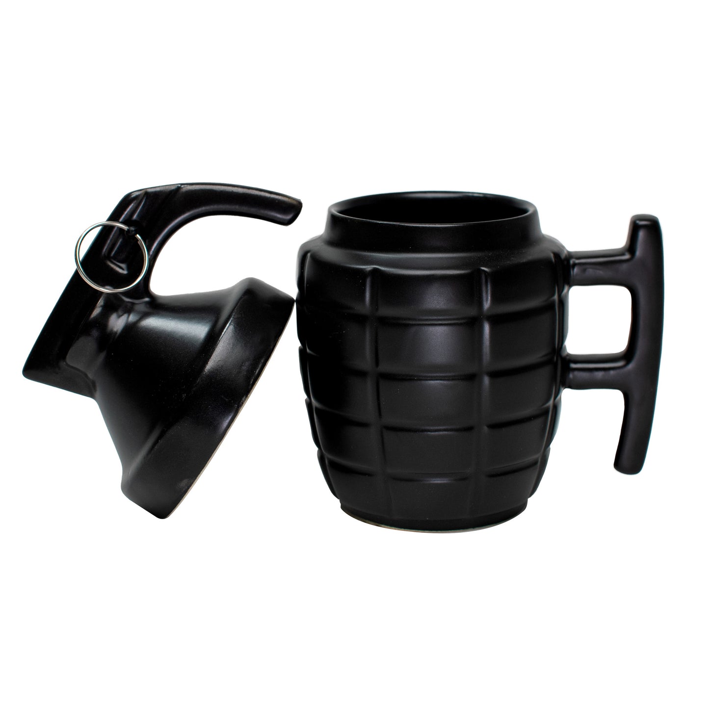 CBG GRENADE MUG W/LID BLACK
