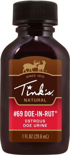 1FL OZ SQUIRT TOP BOTTLETINKS DEER LURE #69 DOE-IN-RUT