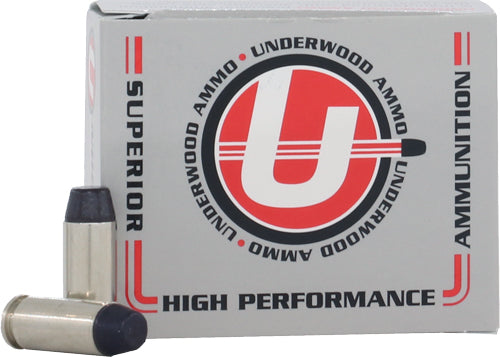 LEAD-FN 20RD 10BX/CSUNDERWOOD 10MM 220GR HARD CAST