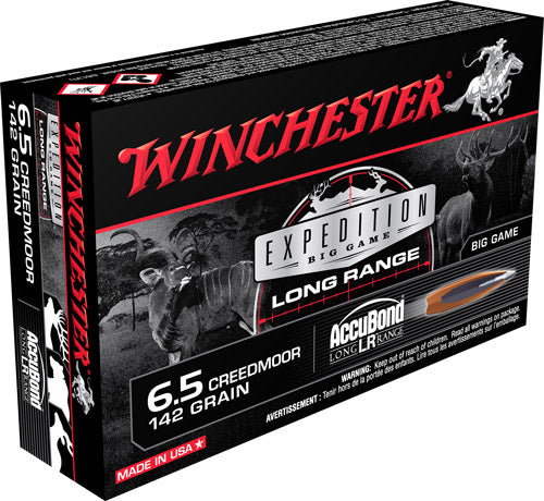 142GR ACCUBOND 20RD 10BC/CS WINCHESTER EXPEDITITION 6.5 CM
