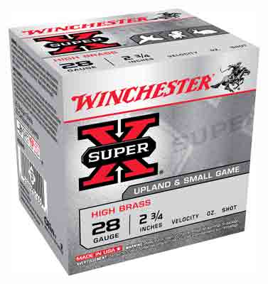 1OZ #5 1205FPS 25RD 10BX/CS WINCHESTER SUPER-X 28GA 2.75"