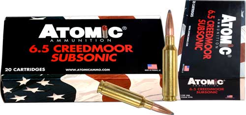 SP 10BX/CS ATOMIC 6.5 CM 129GR SUBSONIC (20 Round Box)