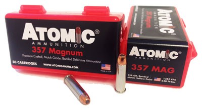 10BX/CS ATOMIC 357 MAG 158GR JHP (50 Round Box)