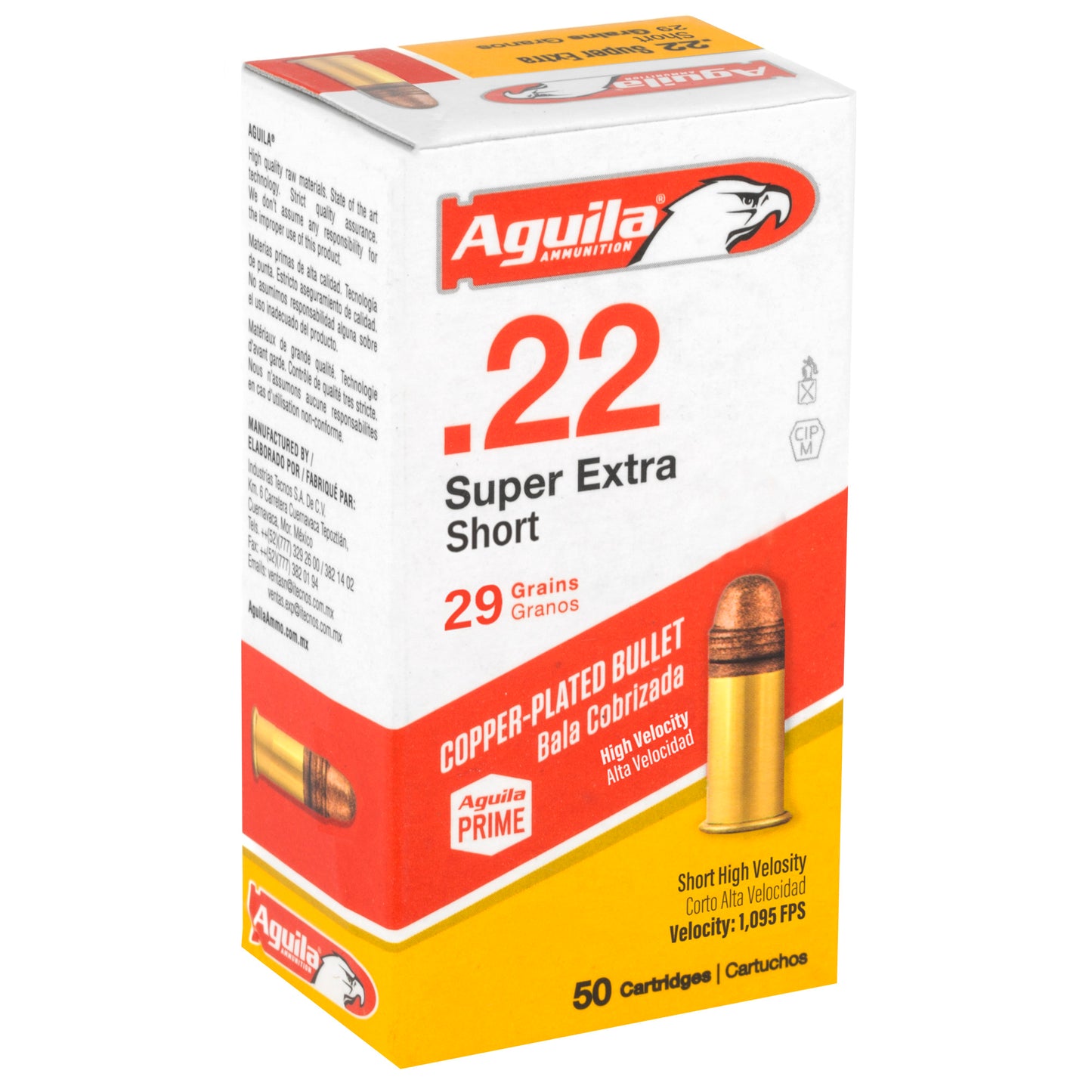Aguila 22 Short Hv 29GR (50 Round)