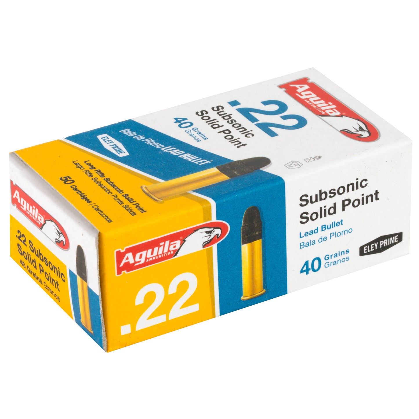 Aguila 22LR Subsonic 40gr (50 Round)