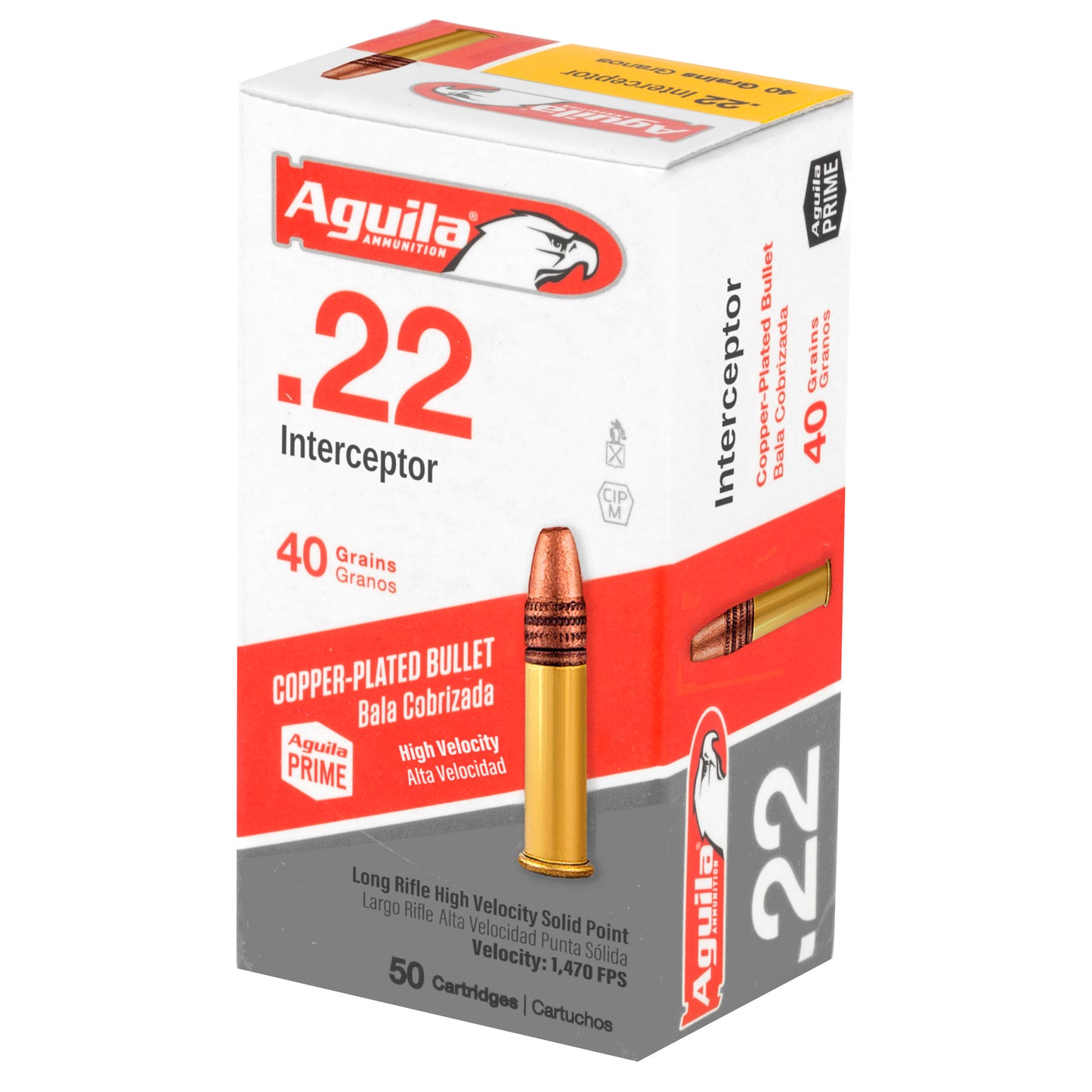 Aguila 22LR Interceptor 40gr (50 Round)