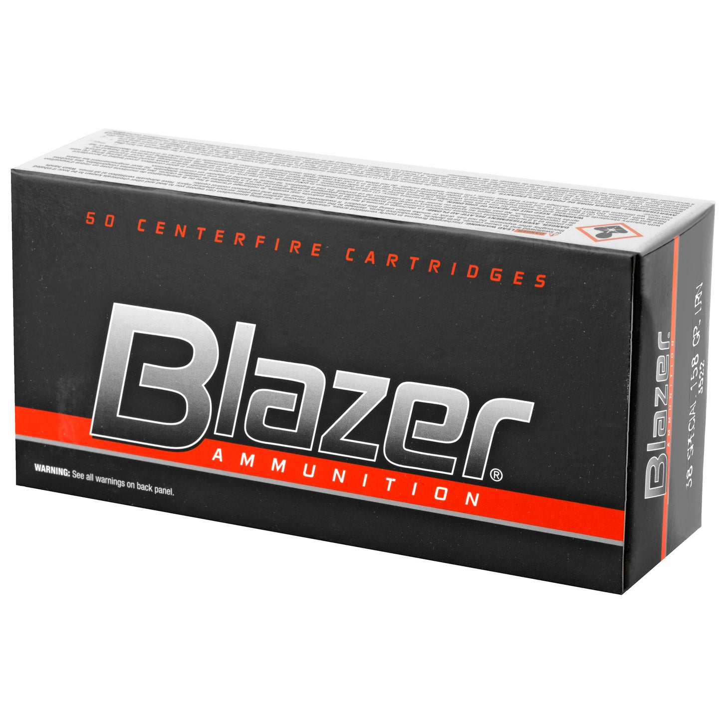 Blazer Ammunition, Blazer, 38 Special, 158 Grain | LRN | (50 Round Box)