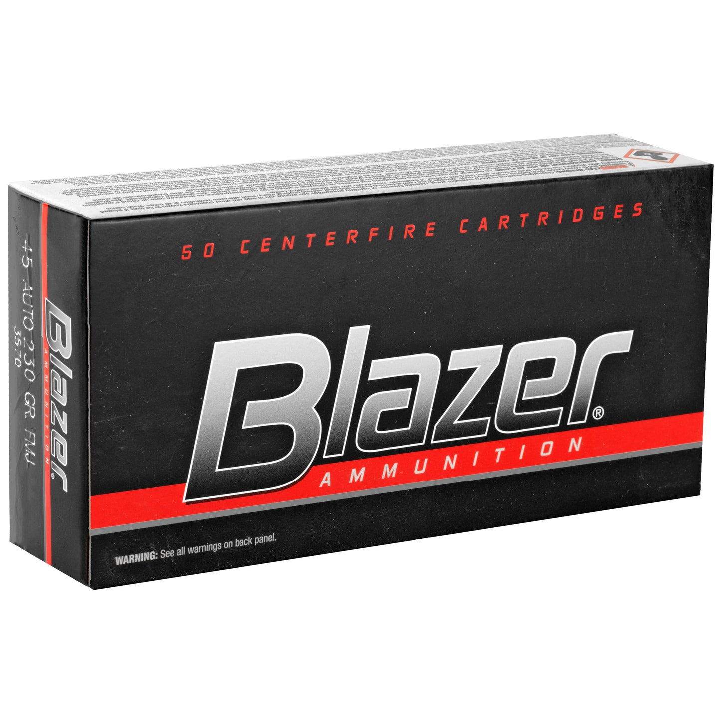 Blazer, 45 ACP, 230 Grain | FMJ | (50 Round Box)