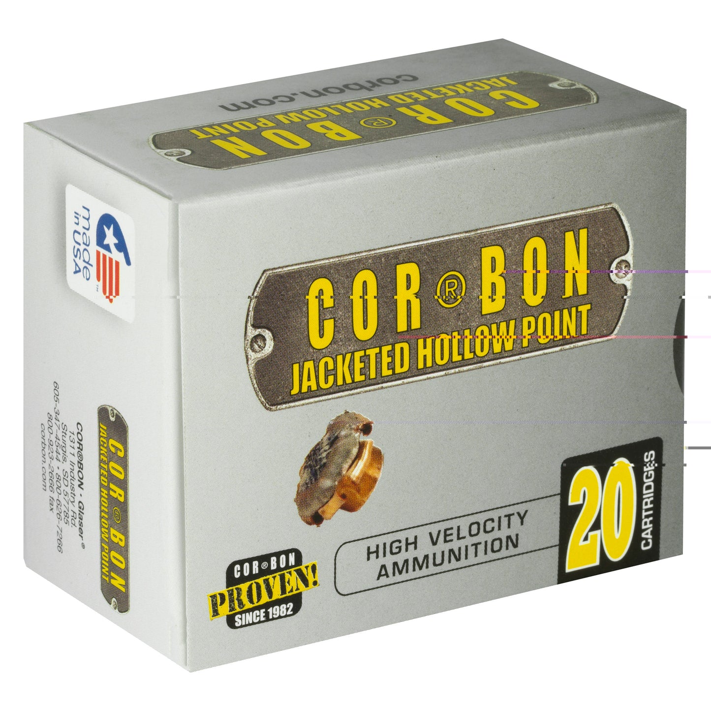 Corbon, 357 Mag, 125 Grain | JHP | (20 Round Box)