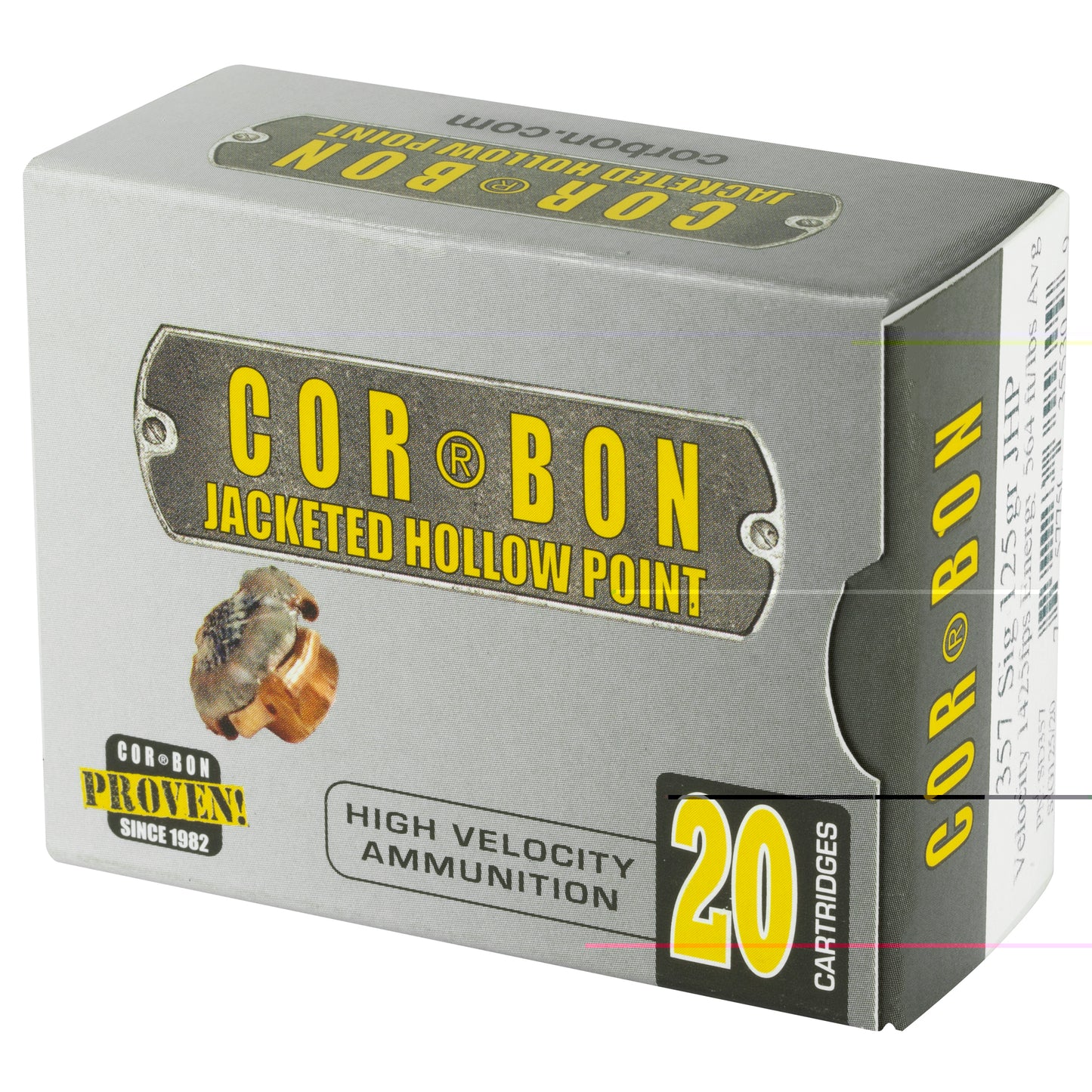 Corbon, 357 Sig, 125 Grain | JHP | (20 round Box)