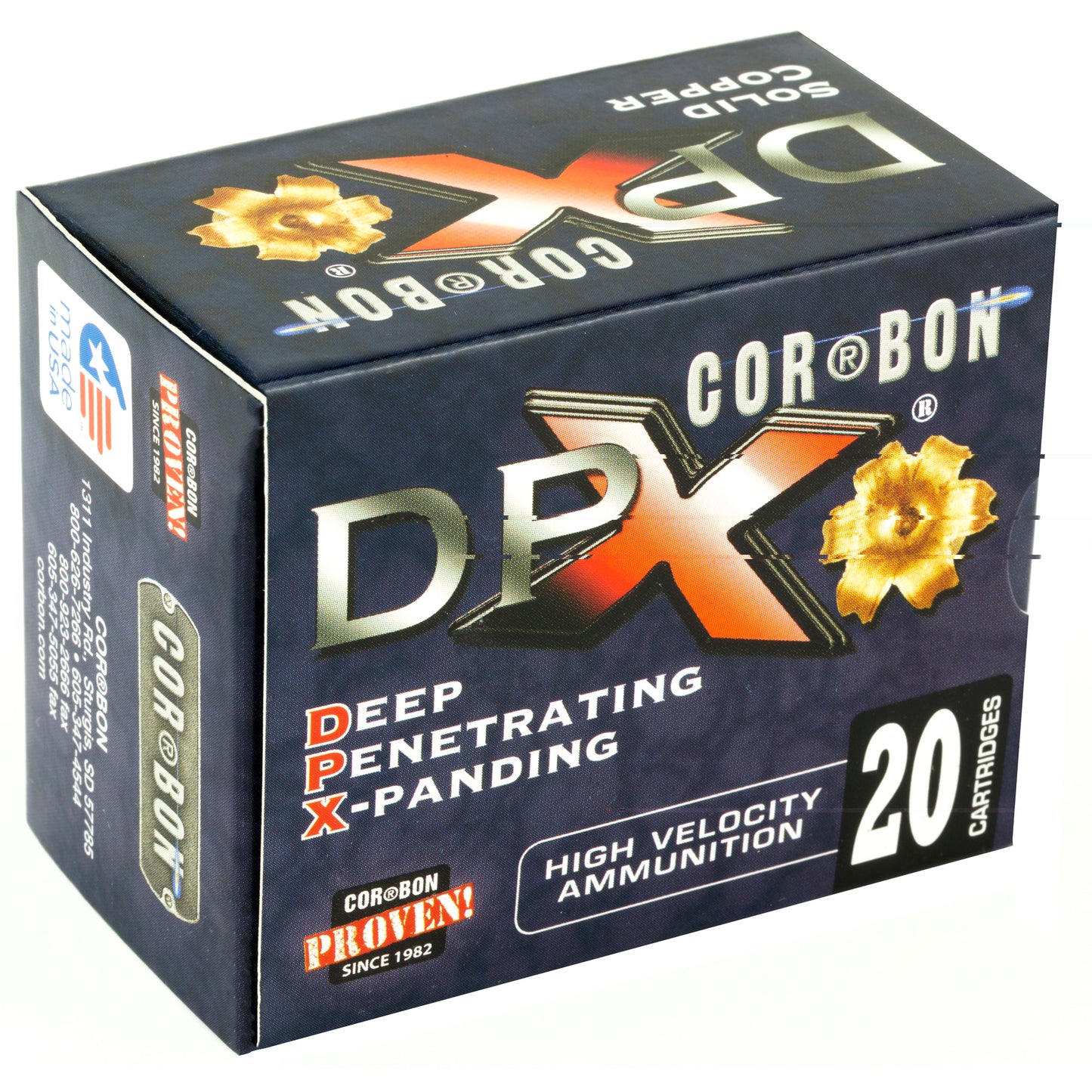 Corbon, DPX, 357 Mag, 125 Grain (20 Round Box)