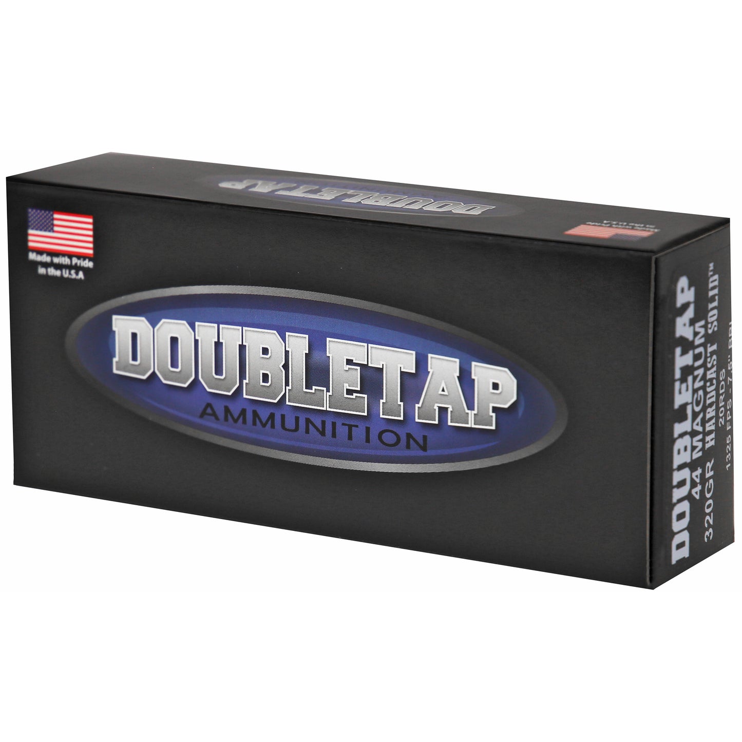 Doubletap Ammunition, 44 Magnum, 320grain, Hardcast Solid, 20 Rounds per Box