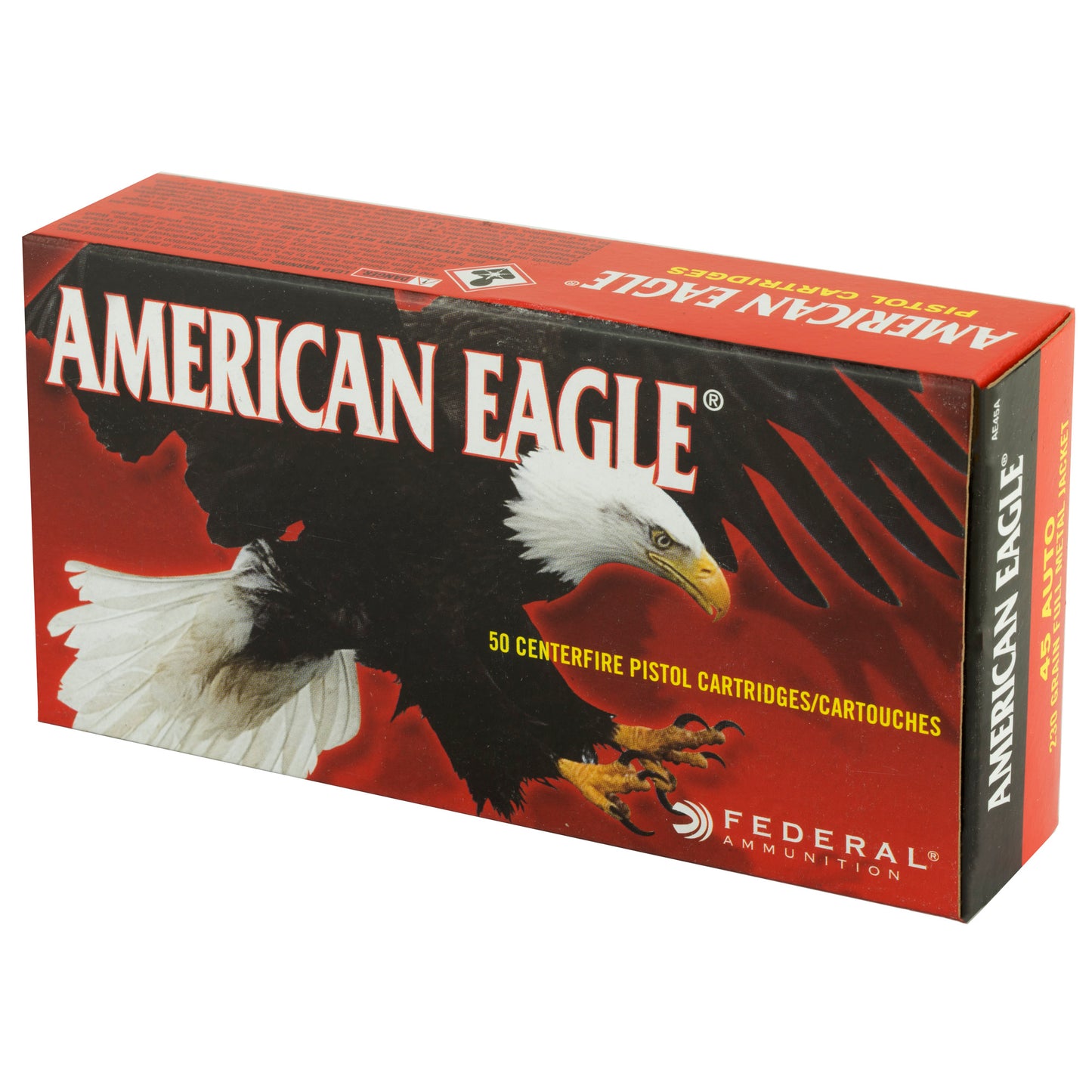 Federal American Eagle Eagle 45acp 230gr | FMJ | (50 Round Box)