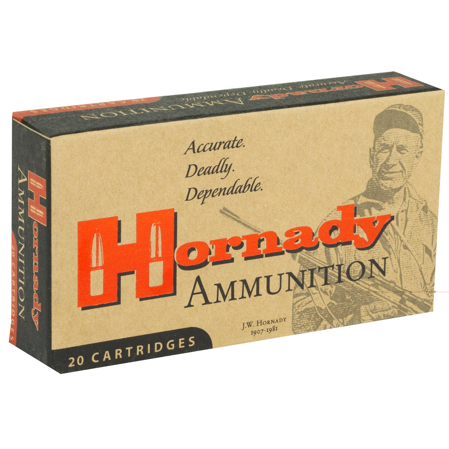 Hornady, Hunting, .223 REM, 75 Grain | BTHP | (20 Round Box)