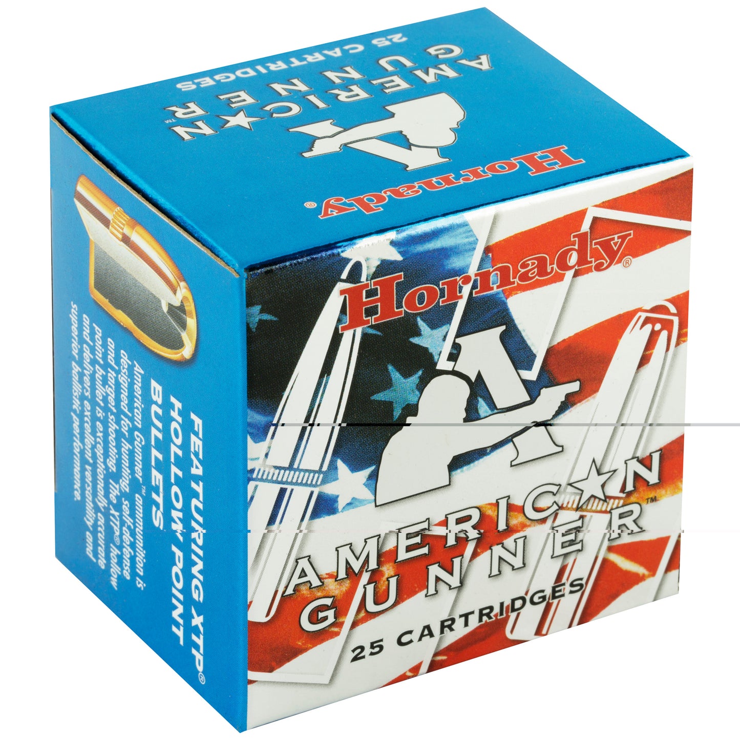 Hornady, American Gunner, .38 Special, SPL, 125 Grain | Extreme Terminal Performance, XTP | 25 Rounds per Box