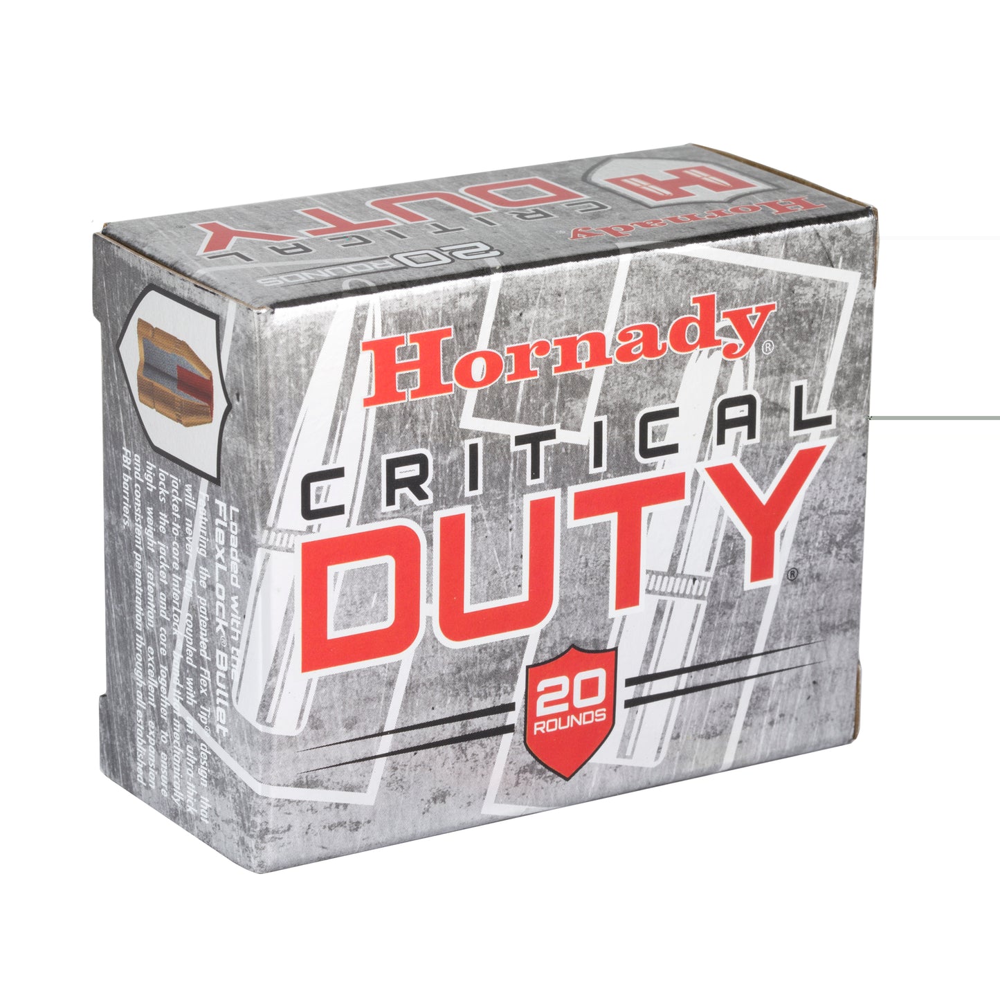 Hornady, Critical Defense, CD, .40 S&W, 175grain, Flexlock, 20 Rounds per Box