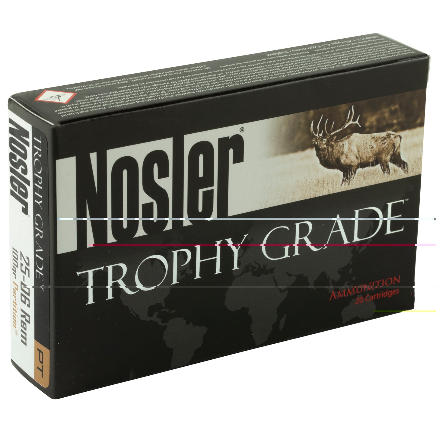Nosler, Rifle, 25-06REM, 100 Grain, Partition (20 Round Box)