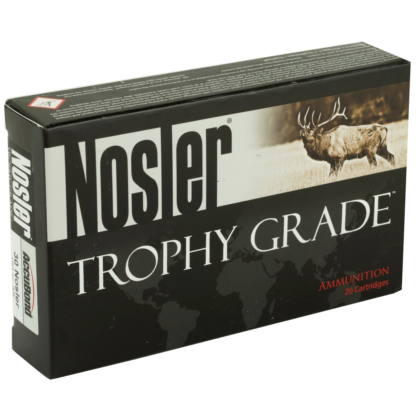 Nosler, Trophy Ammunition, 30 180 Grain, AccuBond (20 Round Box)
