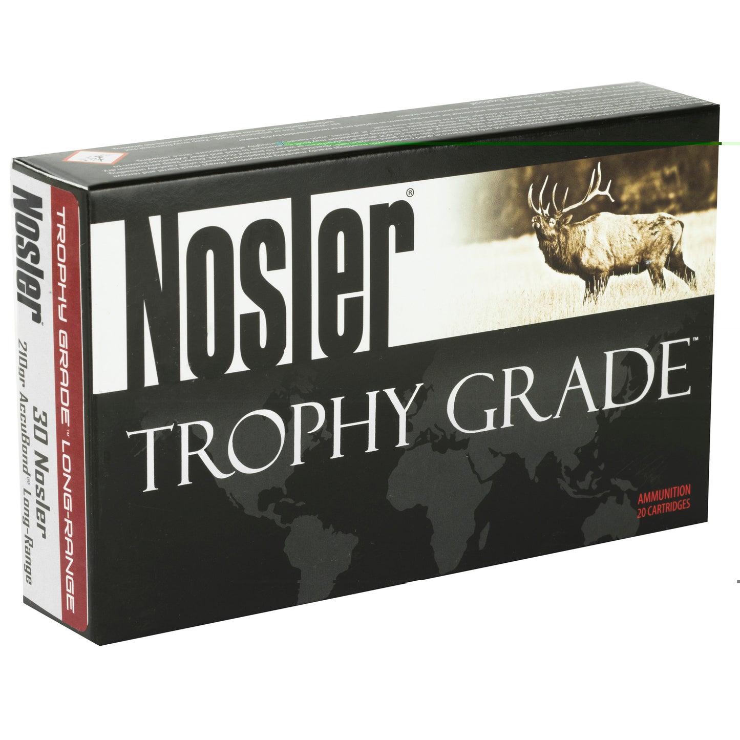 Nosler, Trophy Long Range, 30, 210 Grain, AccuBond (20 Round Box)