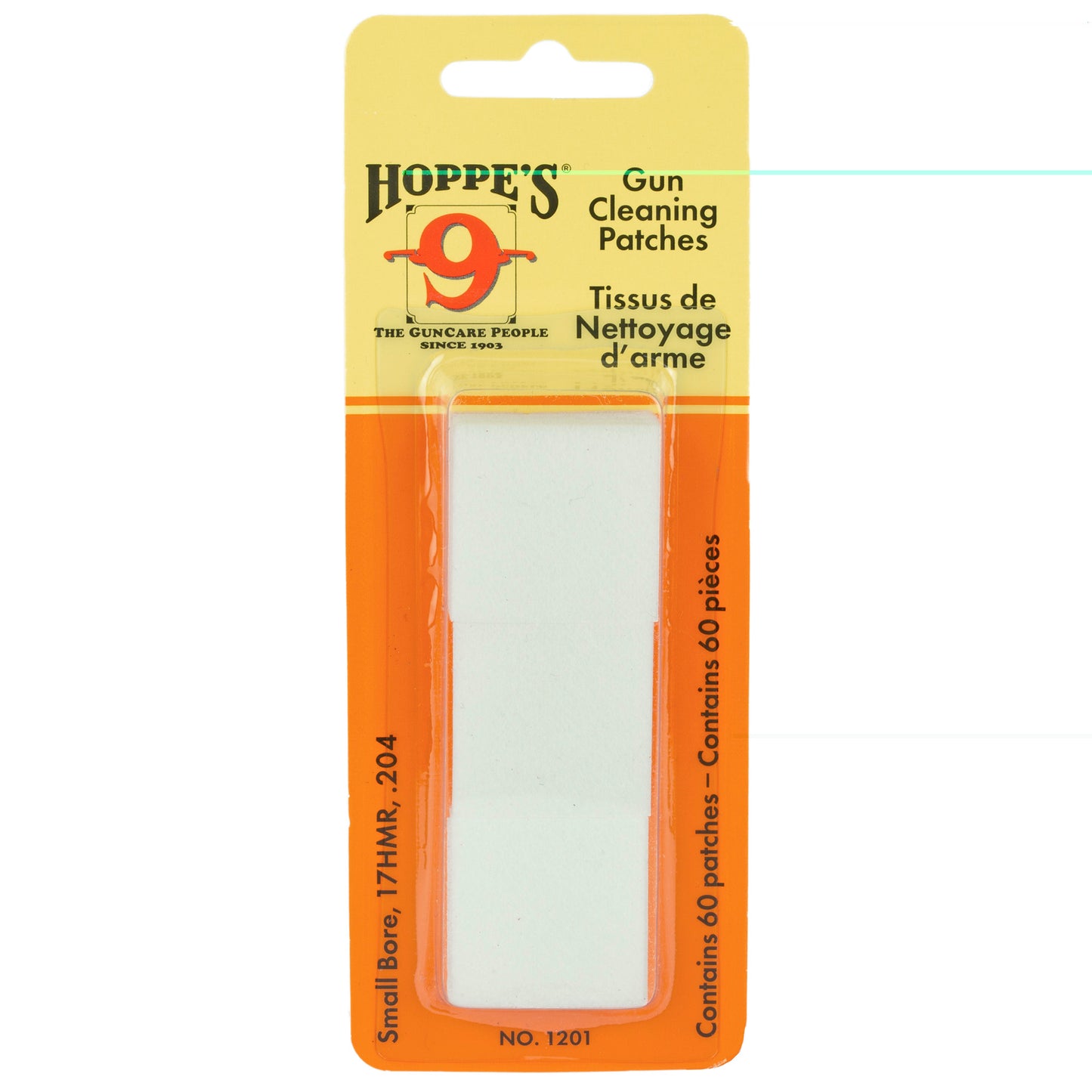 Hoppes Clng Patch 17-202 60/bag