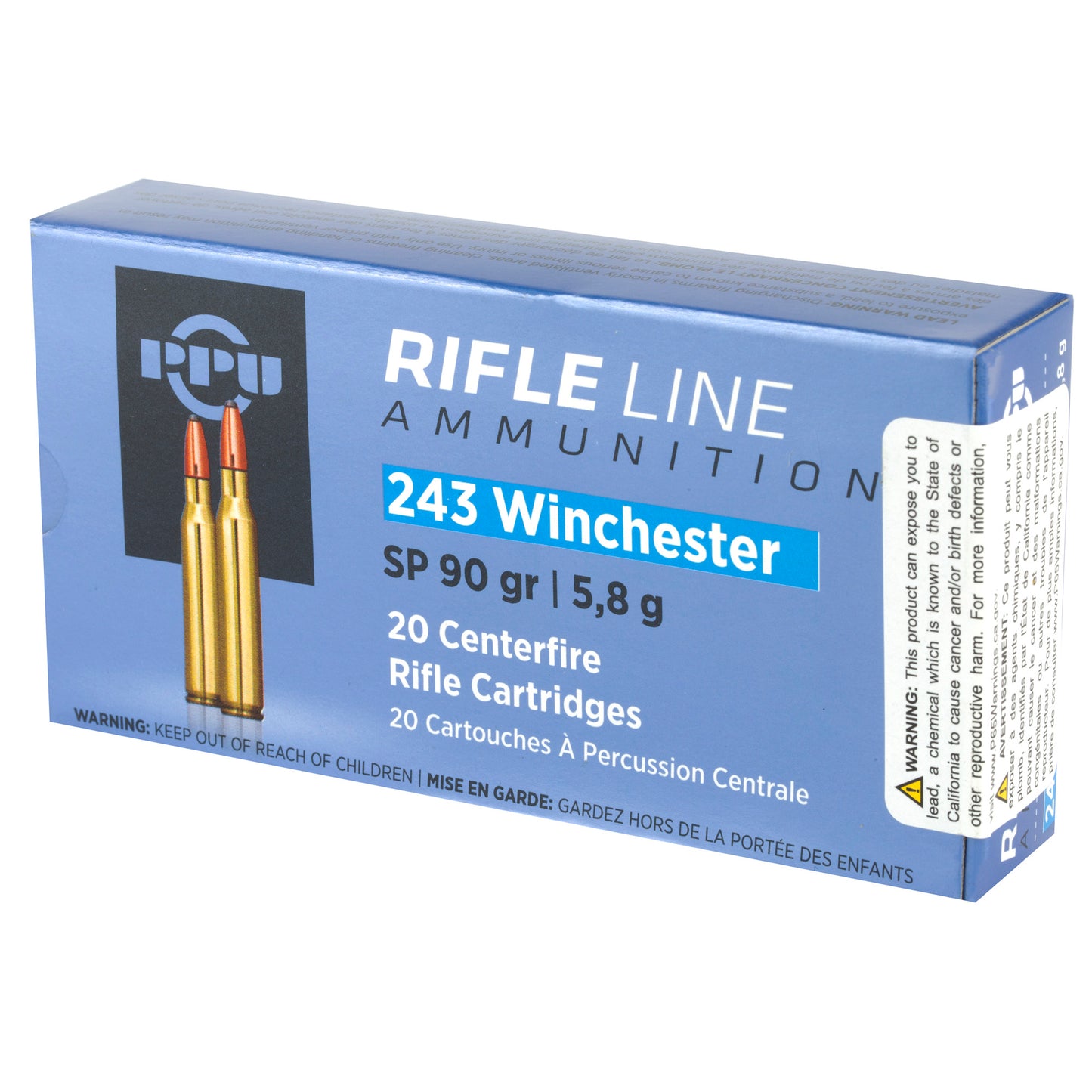 Prvi Partizan, Rifle, 243 Win, 90 Grain | SP | (20 Round Box)
