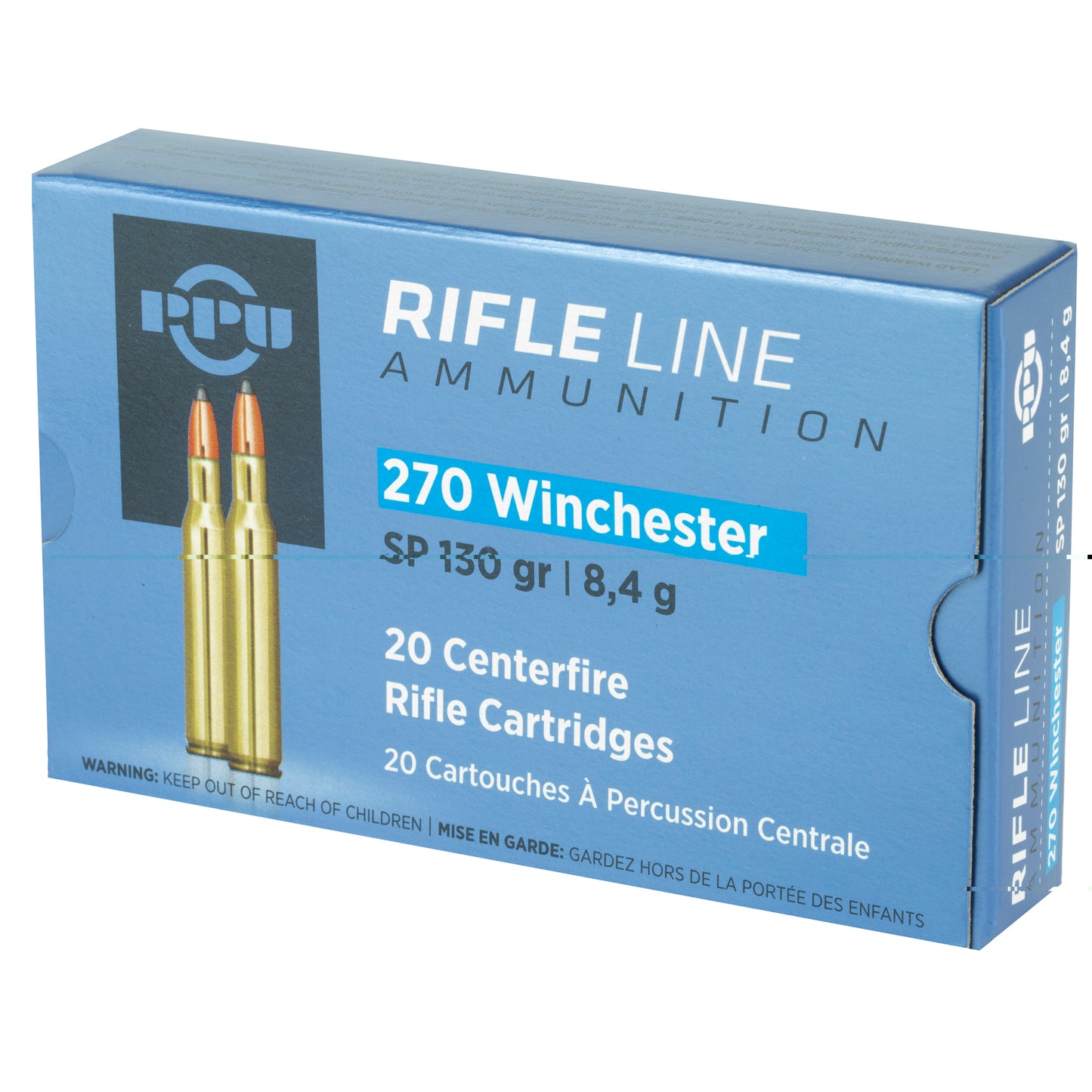 Prvi Partizan, Rifle, 270 Win, 130 Grain | SP | (20 Round Box)