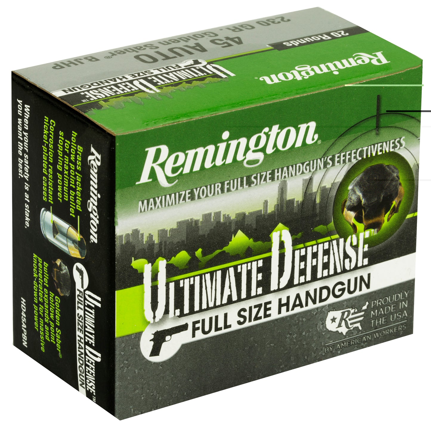 Rem Ult Def 45acp 230gr Bjhp 20/500