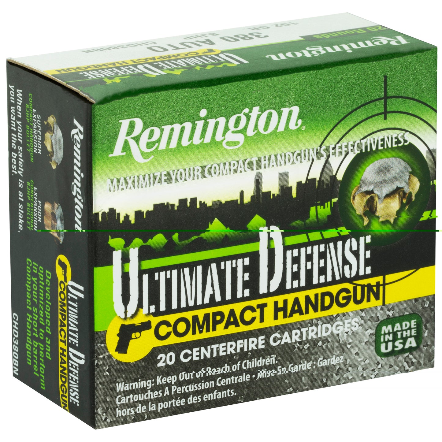 Rem Cmp Def 380acp 102gr Bjhp 20/500