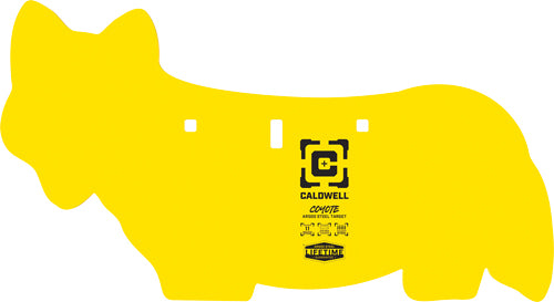 Caldwell Ar500 Coyote Target - 3/8" Ar500 Steel Yellow
