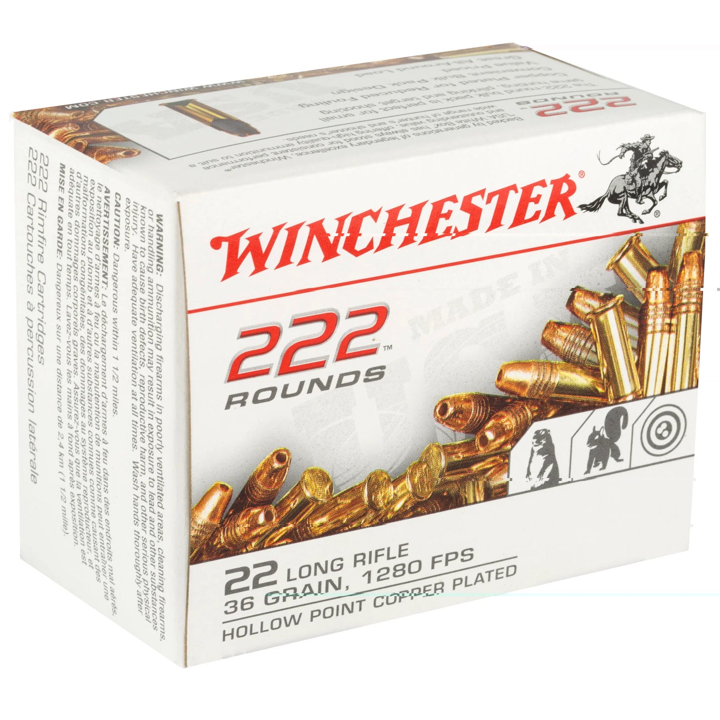 Win 22lr 36gr Cpr Hp 222/2220