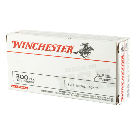 Win Usa 300 Blk 147gr Fmj 20/200