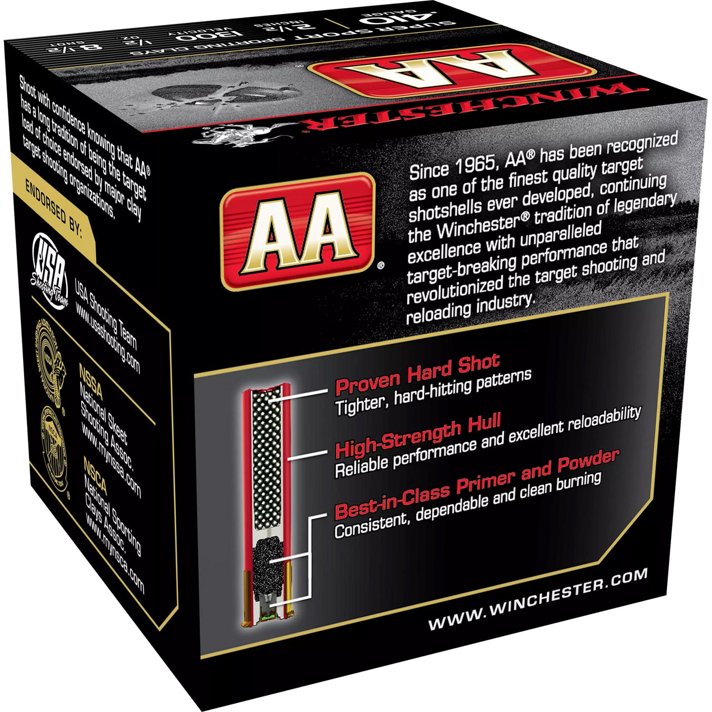 WIN AA SPRT SC 410GA 2.5" #8 25/250