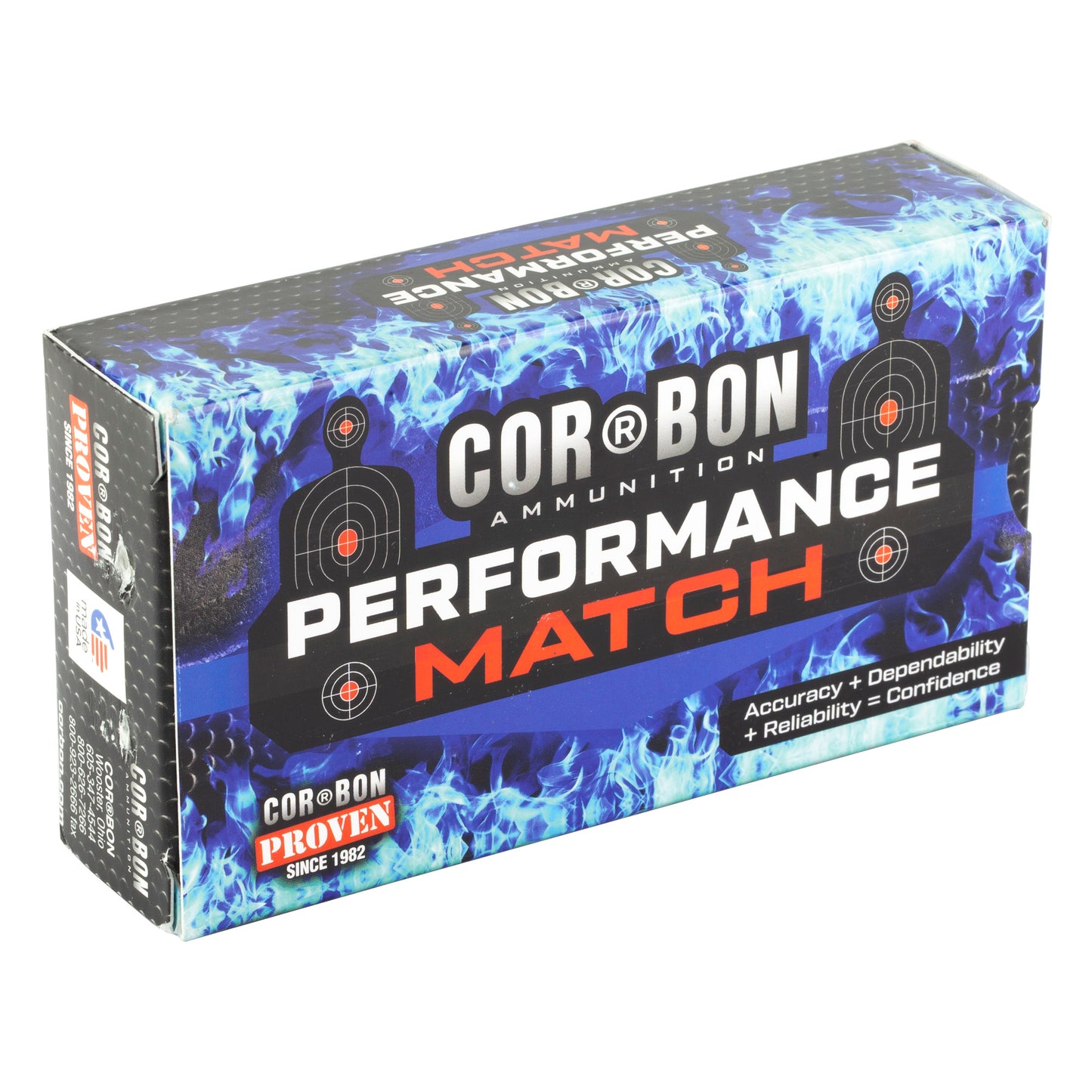 Corbon Ammo, PM, 9MM, 147 Grain, Full Metal Jacket, Box of 50 Rounds