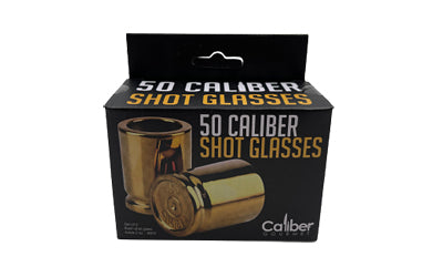 CBG 50 CALIBER SHOT GLASSES 2PK