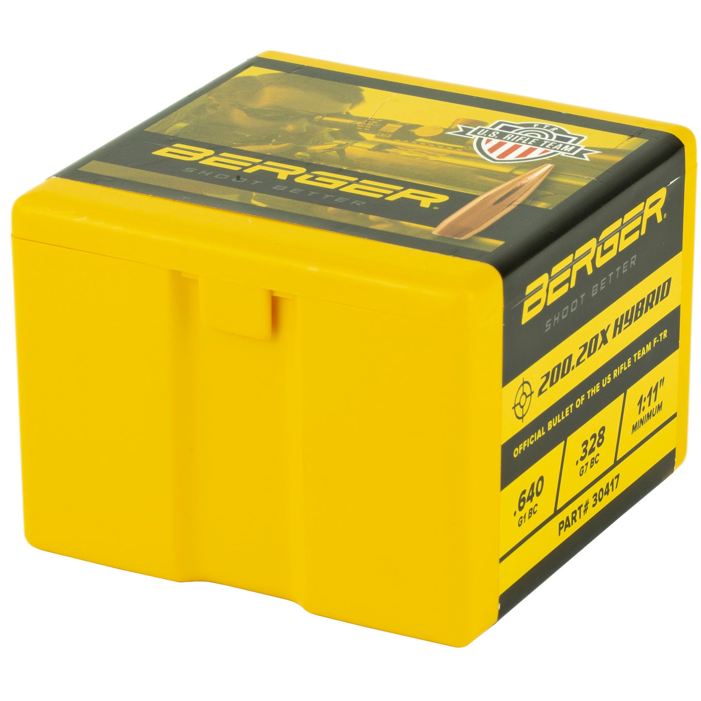 BERGER .30 200GR HYBRID TARGET 100CT