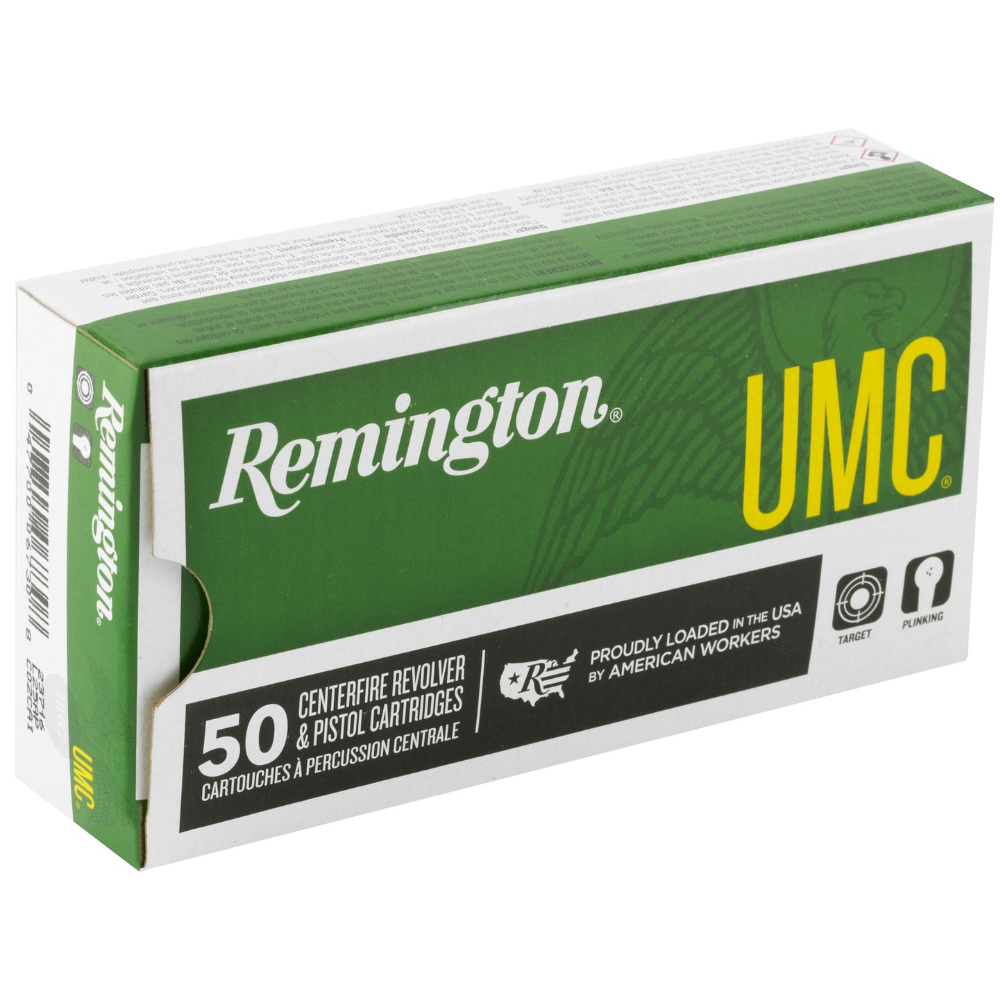 Remington, UMC, 25 ACP, 50 Grain, Full Metal Jacket, (50 Round Box)