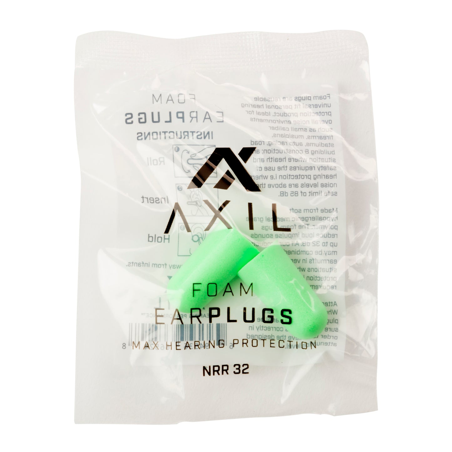 AXIL FOAM EAR PLUGS 200 PAIR BOX