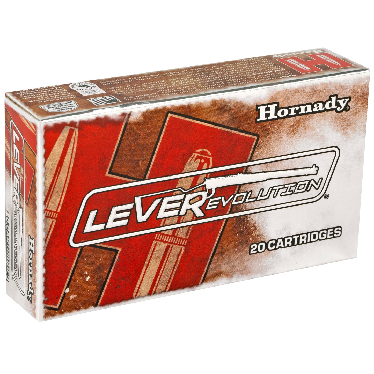 Hornady, LeverEvolution, 25-35 Winchester, 110 Grain, FlexTip, 20 Round Box