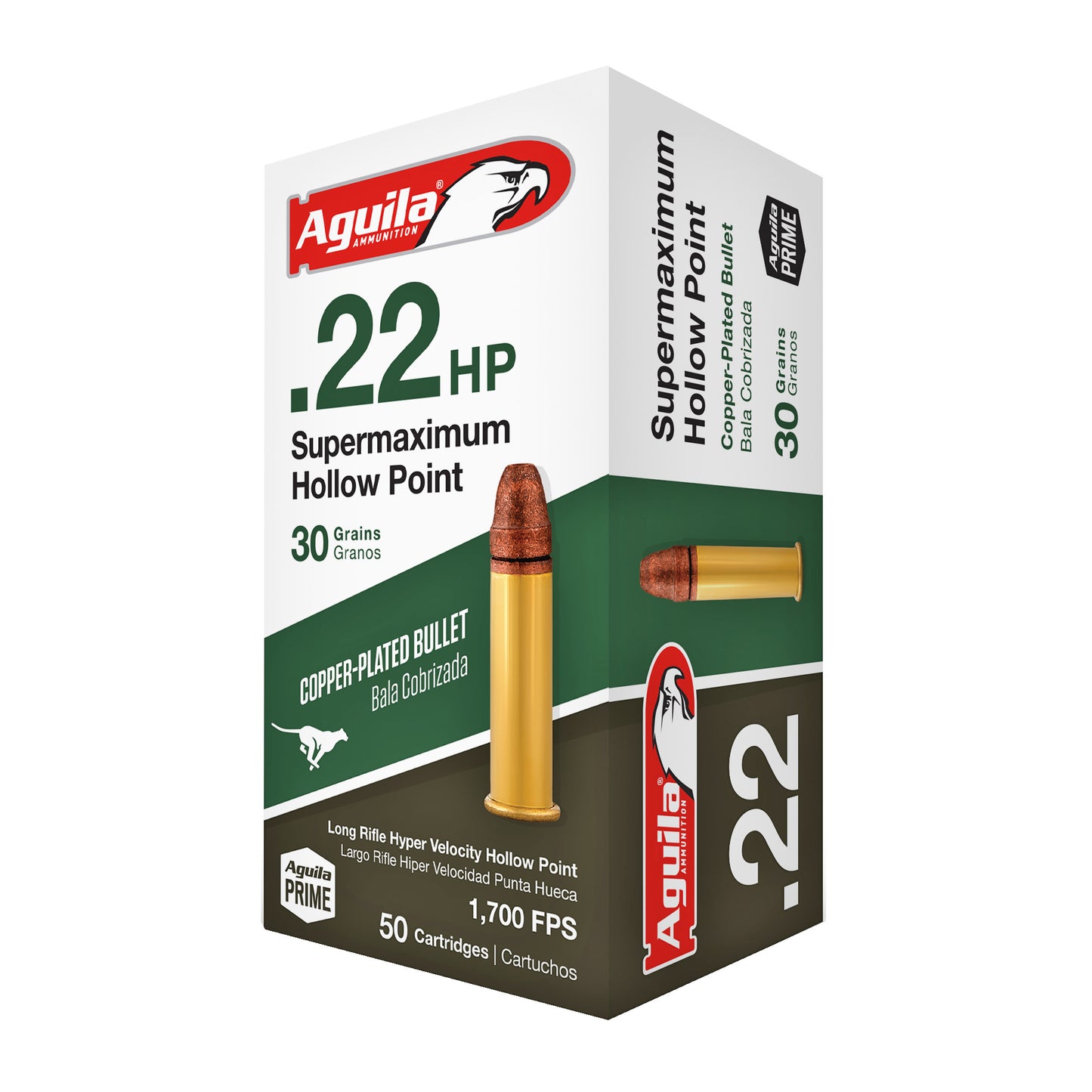 AGUILA 22LR SUPR MAX 30GR |HP| (50 Round)