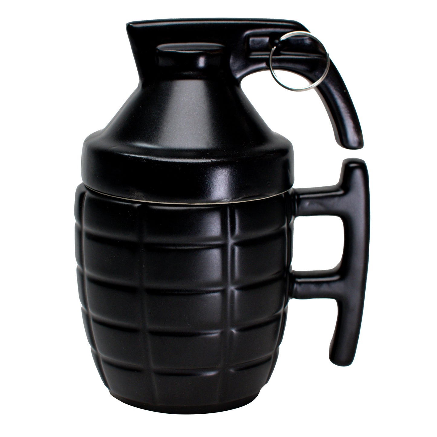 CBG GRENADE MUG W/LID BLACK