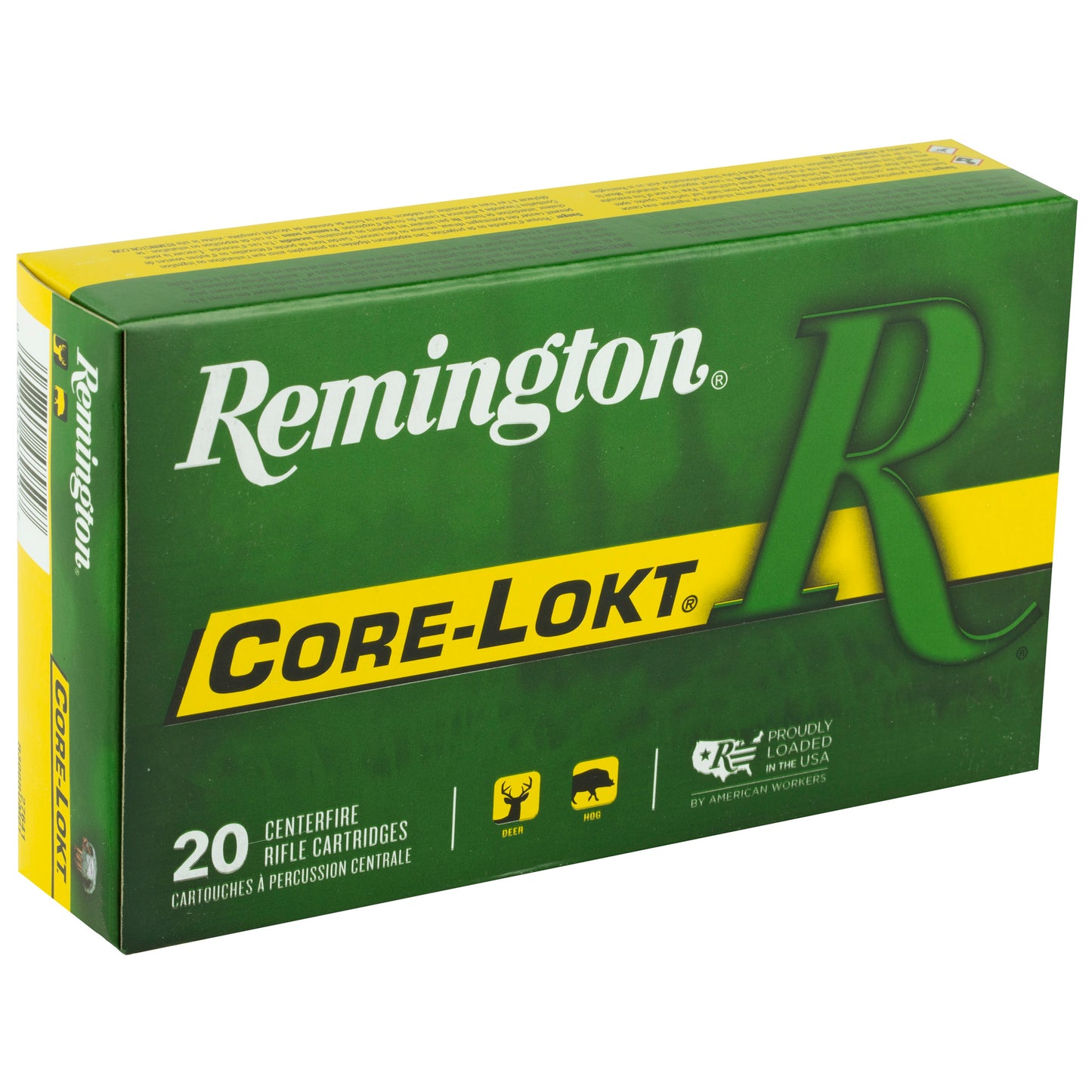 Remington, Core-Lokt PSP, 300 Remington Ultra Magnum, 180 Grain, Pointed Soft Point, (20 Round Box)