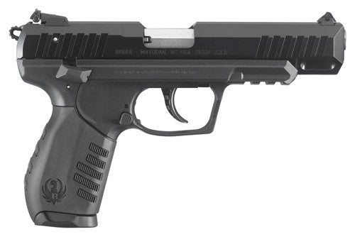 10-SHOT BLUED/BLACK POLYMERRUGER SR22PB 22LR 4.5" AS