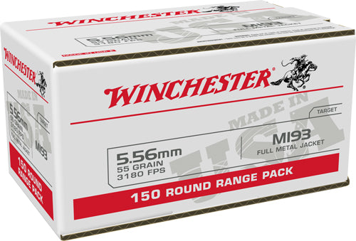 FMJ 600RD CASE LOT WINCHESTER USA 5.56X45 55GR