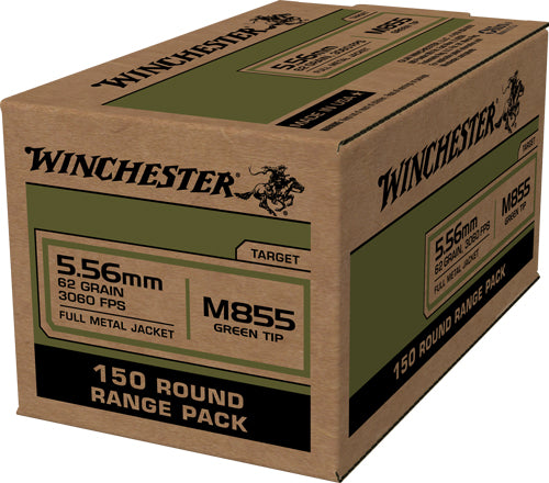 GREEN TIP 600RD CASE LOTWINCHESTER USA 5.56X45 62GR