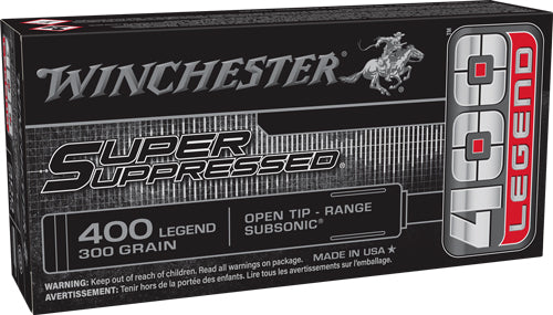400 LEGEND 300GR 20RD 10BX/CS WINCHESTER SUPER SUPPRESSED