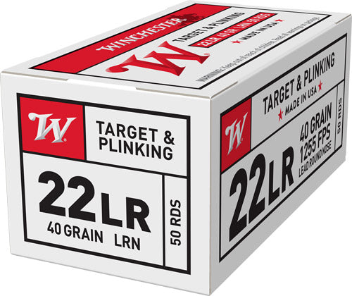 LEAD-RN 1255FPS 50RD 100BX/CS WINCHESTER WILDCAT 22LR 40GR