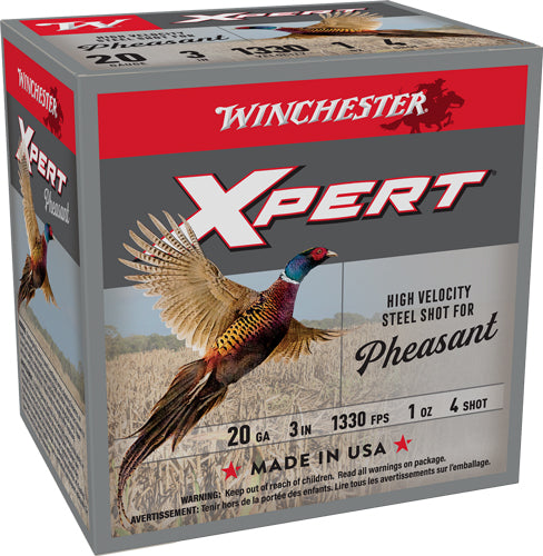 3" 1OZ #4 25RD 10BX/CS WINCHESTER XPERT STEEL 20GA