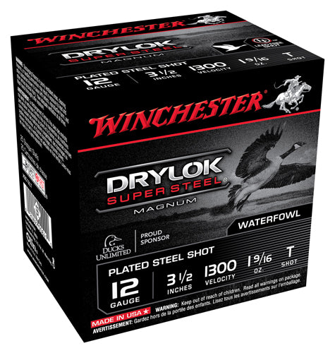 1-9/16OZ #T 1300FPS 25RD 10B/C WINCHESTER DRYLOX 12GA 3.5"